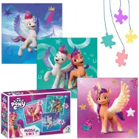 Dodo 3In1 Puzzle "My Little Pony" 3 Puzzles En Einem Bunte Puzzles