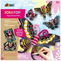 Avenir Papier à gratter - Papillons magiques