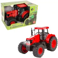 Askato Grand tracteur rouge -