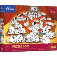 Trefl Puzzle 600 40e anniversaire de - Les 101 Dalmatiens 37604