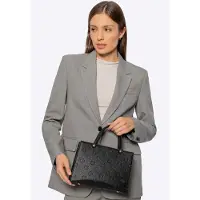 WITTCHEN Étui pour femmes en avec logo estampé, petit, noir