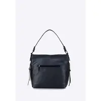 WITTCHEN Sac à main pour femme, sac en , bleu marine brillant, bleu marine,