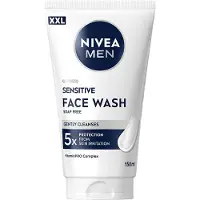 Nivea 228426 NIVEA MEN Gel Nettoyant Visage Peaux Sensibles XXL 150 ml