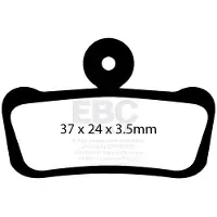 EBC Plaquettes De Frein à Disque Cfa633hh Avid X0 Trail/guide/level