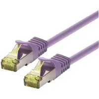LOGON SSTP Cat6a Câble réseau Violet 10 m (TCR6ASS100V)