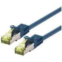 LOGON SSTP Cat6a Câble réseau bleu 5 m (TCR6ASS050B)