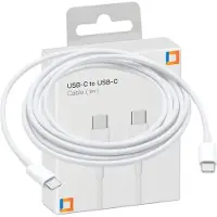 CO2 Câble de recharge USB-C recharge rapide USB type C pour iPhone iPad MacBook 2 m