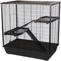 Interzoo Frodo + Plastic Cage à rongeurs 78 cm gris chaud