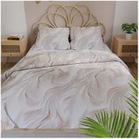 MARKIZETA HOME MARKIZETA Parure de lit en satin de coton CALM 220x200cm 100055/SAT/000/220200/1