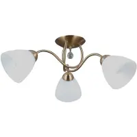 ITALUX Lampe Suspendue Lugano 3 E27 Chrome