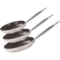 Elo Set de 3 Poêles 24, 28 et 32 cm céramique sans Bistro Line