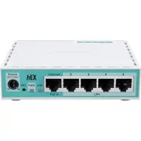 Mikrotik Routeur Hex 5 Gigabit Ports 512 Mb Ram E50ug