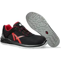 Albatros Chaussures de sécurité GRID LOW S3 SRC 648710 noir/rouge, 37