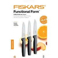 Fiskars Ensemble De Couteaux Functionalform Vegetable Knives Set-3 Pieces