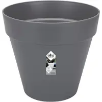 Elho Pot De Fleur Rond Loft Urban Avec Roues Ø 60 X H.53 Cm - Anthracite