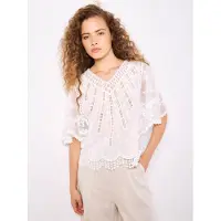 Apricot T-shirt blanc