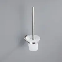 FortiFura Calvi porte-brosse WC - rond - Inox brossé PVD SW639930