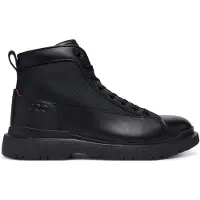 HUGO Bottes à lacets noir