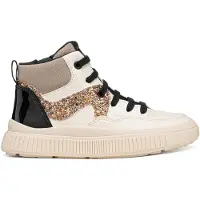 Geox Chaussures pour filles , couleur crème, de la marque Laquinny, taille 30
