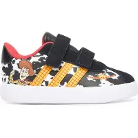 Adidas Chaussure de sport 'VL COURT TOY STORY' jaune / melon / noir / blanc