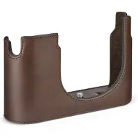 Leica 18878 Protector Q3 Cuir - Marron foncé