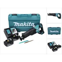 Makita DJR187RFK Scie récipro sans fil 18V Brushless + 2x Batteries 3,0 Ah + Chargeur + Coffret