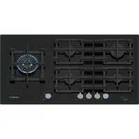 Siemens Plaque de Cuisson à Gaz iQ700 5 Zones 12500W Noir - ER9A6SH40