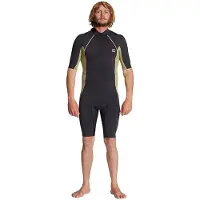 Billabong Absolute 2/2 Mm Short Sleeve Back Zip Shorty Noir MT Homme