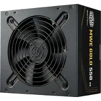 Cooler Master MWE Gold V3 ATX 3.1 Non-Modulaire, 550 W, 100 - 240 V, 50/60 Hz, 4 - 8 A, Aktiv, 120 W