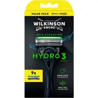 Wilkinson Sword Hydro3 rasoir + têtes de rechange 8 pcs