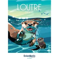 La Loutre Puzzle Puzzle Mini 96 Pièces - Loutre Mesure - Oceanopolis - 51 à 99 pièces