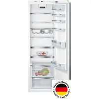 Bosch Serie 6 KIR81AFE0 réfrigérateur Intégré (placement) 319 L E