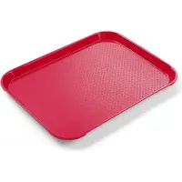 Hendi Serviertablett, Rot, 265x345x(H)20mm