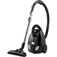 Tomado TVC2002B - Aspirateur avec sac - 2 litres- Filtre HEPA 12 - Léger - Noir