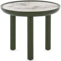 Kartell K-Top Table Ø 60 cm x H 50 cm | Symphonie|Green