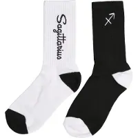 Urban Classics Chaussettes 'Zodiac' noir / blanc