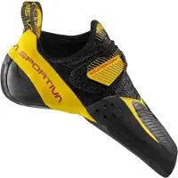 La Sportiva Solution Comp, Escalade, Homme, Chaussures, K00Y00 Noir/Jaune, 41 -