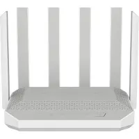 Keenetic Hero 5G (KN-4110), Wi-Fi 6 (802.11ax), double bande (2,4 GHz / 5 GHz), connexion Ethernet, 5G, gris, blanc, routeur de bureau
