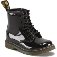Dr. Martens Bottes '1460 T' jaune / noir