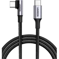 UGREEN Câble Usb-C vers Usb-C, Angular Us334 5A, Pd 100W, 2M (Noir)