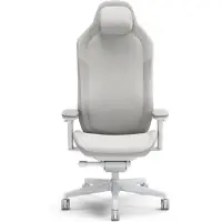 Fractal Design Refine Fabric Light Gaming Chair Blanc