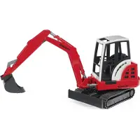 BRUDER Mini-excavator Schaeff Hr16 Multicolore 3-6 Years Enfants