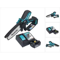 Makita DUC 150 RG 18 V 15 cm Tronconneuse d'elagage sans fil + 1x Batterie 6,0 Ah + chargeur
