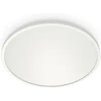 WiZ Connected WiZ Plafonnier Superslim - Toutes les Nuances de Lumière Blanche - Blanc