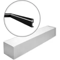 NMC IL11 BLACK-box WALLSTYL 1 carton 13 pièces Plinthe | 26 m