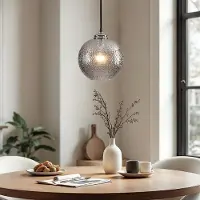 LumenXL Suspension design Shanghai - verre fumé
