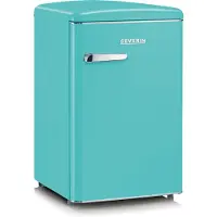 Severin RKS 8834 Retro frigo combine Pose libre 108 L D Turquoise
