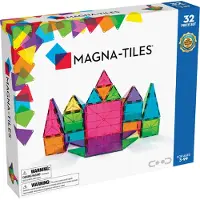 Magna-Tiles Carreaux Magna - Couleurs claires 32 pcs - ( 90208)