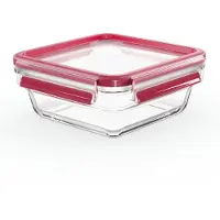 Tefal Boîte Masterseal Glass 0,8l Hermétique, Verre Borosilicate, Compatible Four -