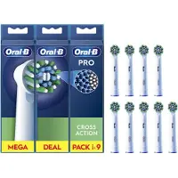Oral-B Tête De Brosse Crossaction 9 Pièces (3696)
